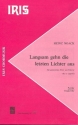 Langsam gehn die letzten Lichter aus f�r gem Chor und Klavier Partitur