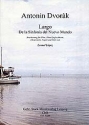 Largo aus Sinfonie e-Moll Nr.9 op.95 f�r Fl�te, Oboe (Englischhorn), Klarinette in A, Horn und Fagott Partitur und Stimmen