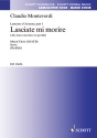 Lasciate mi morire from 'Lamento d'Arianna' for mixed chorus score (it)