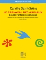 Le carnaval des animaux Piano 4 or 6 Hands Book [Softcover]