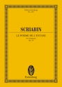 Le po�me de l'extase op.54 f�r Orchester Studienpartitur