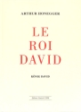Le Roi David - Psaume symphonique en 3 parties pour chant et piano (fr/dt)
