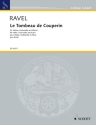 Le tombeau de Couperin f�r Klaviertrio Klavierdirektion und Stimmen