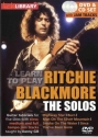 Learn to play Ritchie Blackmore - the Solos  DVD