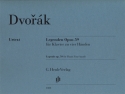 Legenden op.59 f�r Klavier zu 4 H�nden Spielpartitur