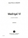 LEGUAY Jean-Pierre Madrigal VI quatuor de saxophones partition