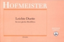 Leichte Duette f�r 2 gleiche Blockfl�ten