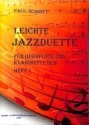 Leichte Jazzduette Band 1 f�r Querfl�te und Klarinette Spielpartitur
