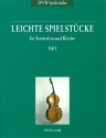 Leichte Spielst�cke Band 1 f�r Kontrabass und Klavier