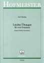 Leichte �bungen f�r 2 Posaunen (Fagotte/Baritone/Kontrab�sse) Spielpartitur