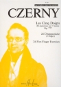 Les cinq diogs op.777 pour piano