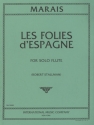Les Folies d'Espagne for solo flute
