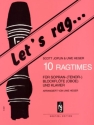 Let's rag... f�r Blockfl�te (S/T, Ob) und Klavier