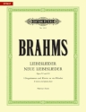 Liebeslieder op.52 und neue Liebeslieder op.65 f�r gem Chor und Klavier Partitur