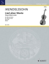 Lied ohne Worte op.30,3 f�r Viola und Klavier