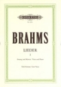 Lieder Band 1 f�r tiefe Singstimme und Klavier
