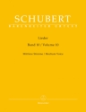 Lieder Band 10 f�r mittlere Stimme