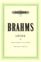 Lieder Band 2 f�r Gesang (hoch) und Klavier (dt/en)