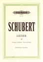 Lieder Band 2 f�r Gesang (tief) und Klavier