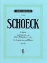 Lieder nach Gedichten von Goethe op.19a f�r Singstimme (As-A'') und Klavier