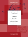 Lieder op.1 und op.7 f�r Singstimme und Klavier (dt)