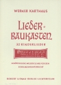 Liederbaukasten - 30 Kinderlieder Sch�pferische Melodielehre f�r den Schulmusikunterricht buch