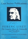 Liszt Society Publications vol.10 The Complete Music for Violoncello and Piano