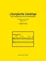 Liturgische Ges�nge der evangelischen Kirche Deutschlands f�r Orgel (manualiter)