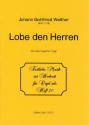 Lobe den Herren Choralvorspiel f�r Orgel