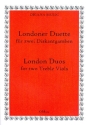 Londoner Duette f�r 2 Diskantgamben 2 Spielpartituren