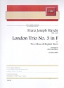 Londoner Trio F-Dur Nr.3 f�r 2 Oboen und Englischhorn Partitur und Stimmen
