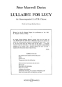 Lullabye for Lucy for mixed chorus a cappella score