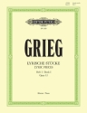 Lyrische St�cke op.12 Band 1 f�r Klavier