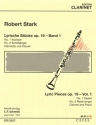 Lyrische St�cke op.19 Band 1 f�r Klarinette und Klavier
