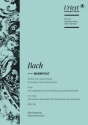 Magnificat D-Dur BWV243 f�r Soli, gem Chor (SSATB) und Orchester Klavierauszug