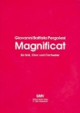 Magnificat f�r Soli, gem Chor und Orchester Partitur