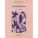 MARCHELIE Erik Impressions 2 guitares Partition