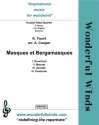 Masques et Bergamasques for 2 oboes, cor anglais and basson score and parts