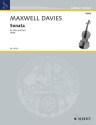 Maxwell Davies, Sir Peter Sonata for Violin and Piano f�r Violine und Klavier