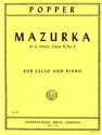 Mazurka g minor op.11,3 for cello and piano