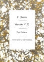 Mazurka Nr.22 op.33,1 f�r Klavier f�r Gitarre
