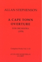 Stephenson, Allan, A Cape Town Ouverture Orchester Studienpartitur