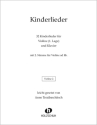 Terzibaschitsch, Anne, Kinderlieder f�r Violine und Klavier Violine 2