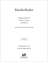 Terzibaschitsch, Anne, Kinderlieder f�r Violine und Klavier Violine 1
