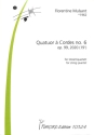 Quatuor � Cordes no.6 op,99 (2020) f�r Streichquartett Partitur und Stimmen