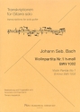 Violinpartita h-Moll Nr.1 BWV1002 f�r Gitarre