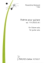 Po�me op.113 pour guitare