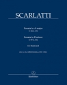 Zwei Sonaten f�r Klavier (Clavier) K 182 (L 139), K 497 (L 146) Klavier Spielpartitur, Sammelband