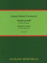 Sonate g-Moll  f�r 3 Fagotte Partitur und Stimmen