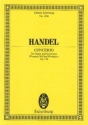 Concerto b flat major op.7/6 for organ and orchestra MINIATURE SCORE